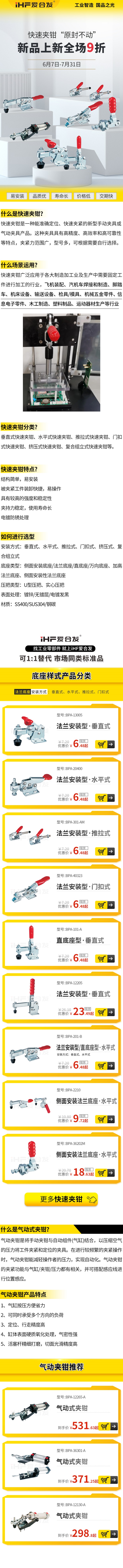 爱合发新品上新：什么是快速夹钳？